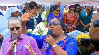 MAMA IDA ODINGA GLADYS WANGAOCHILO AYAKO AND OTHER LEADERS SPEECH AT PRINCESS JULLYS BURIAL PT 1 [upl. by Aynodal]