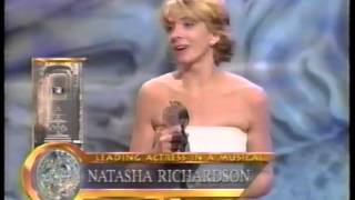 Natasha Richardson wins 1998 Tony Award for Best Actress in a Musical [upl. by Aremmat]