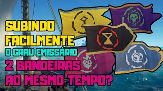 SUBINDO FACILMENTE O GRAU EMISSÁRIO  Sea of Thieves [upl. by Robenia]