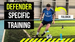 Fullback Defender Specific Essential Training Drills [upl. by Jemma689]