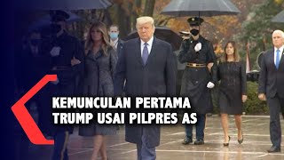 Kemunculan Pertama Trump Usai Pilpres Amerika Serikat 2020 [upl. by Zumwalt]