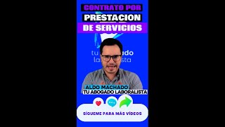 🔴¿Tienes un CONTRATO por PRESTACIÓN de SERVICIOS pero te DAN ORDENES🔴 [upl. by Ymme380]