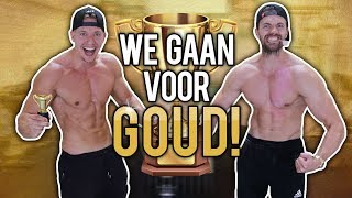 JOEL BEUKERS amp ANTHONY KRUIJVER TRAINEN IN DE GOUDEN GYM [upl. by Almeeta]