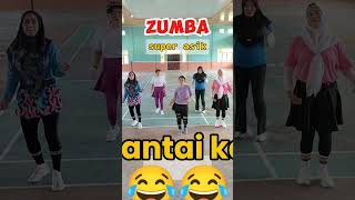 Zumba super asik dance senam workout olahraga zumba fitdance senamkreasi linedance [upl. by Karas517]