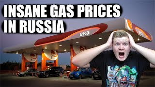 INSANE GAS PRICES IN RUSSIA [upl. by Ticon]