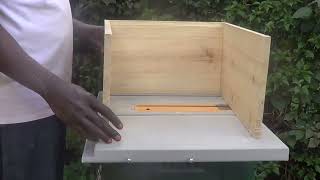 Making a Langstroth Bee Hive brooder box Part 1 DIY [upl. by Kipton139]