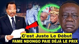 Les humiliations ont commencé  le ministre Jacques Fame Ndongo paie déjà le prix [upl. by Yllod]