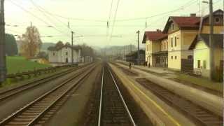 Summerauerbahn  Führerstandsmitfahrt von Linz Hbf nach Summerau [upl. by Aifos564]