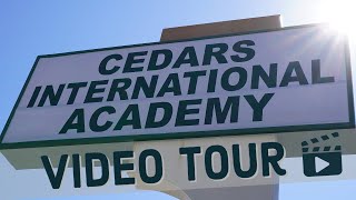 Video Tour Cedars International Academy Elementary and Middle School [upl. by Ardnaid]