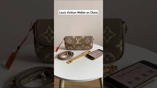 Louis Vuitton Wallet on Chain Ivy bag luxurybag louisvuitton fashion handbags lv lvbag [upl. by Llerut]