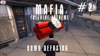 Mafia  Freeride Extreme  Mission 2  Bomb defusing  Bob Mylan Car [upl. by Imuyam]