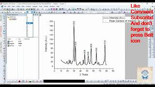 Find peaks Label peaks and Remove Unwanted Labels in Origin [upl. by Ahsitruc]