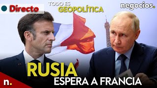 TODO ES GEOPOLÍTICA Rusia espera un despliegue de tropas de Francia Ucrania teme un colapso y OTAN [upl. by Amalle]