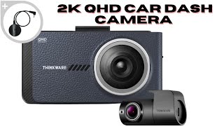 Front And Back 2K QHD Car Dash Camera 2023  Thinkware X800 [upl. by Briant192]