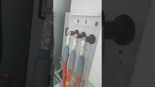 500mm Cable lugs pressing cableinstallation new electrical [upl. by Jeddy822]