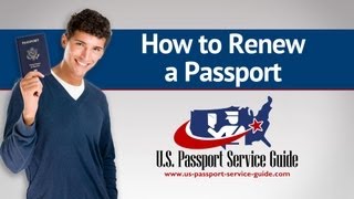 How to Renew a Passport [upl. by Eerehc898]