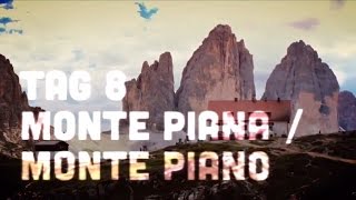 Dolomiten 2016 Tag 8  Wanderung über Monte PianaMonte Piano [upl. by Editha897]