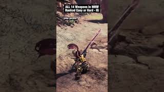 INSECT GLAIVE Easy or Hard Monster Hunter World MHW Shorts [upl. by Llertnek251]