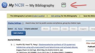 My Bibliography Public Access Compliance [upl. by Alansen450]