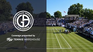 Evans vs Harris  Zverev vs Lehecka  Giorgio Armani Tennis Classic Day 4 [upl. by Lynne]