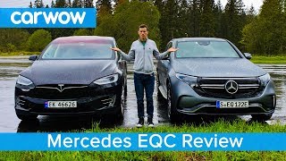 Mercedes EQC 2020 review  see if its a Tesla Model X beater [upl. by Analed176]