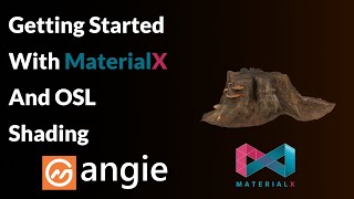 OSL and MaterialX Shading in Angie  Clarisse 55 [upl. by Nosilla]