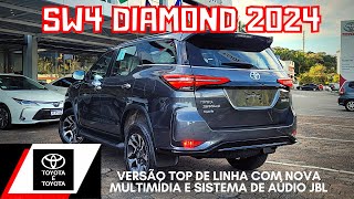 TOYOTA SW4 DIAMOND 2024 TURBO DIESEL 4X4 0KM 7 LUGARES DETALHES DO INTERIOR E EXTERIOR [upl. by Wilmette871]