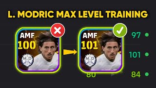 Free Luka Modric Max Level Training  eFootball 2024 Mobile  How to train L Modric [upl. by Norted]