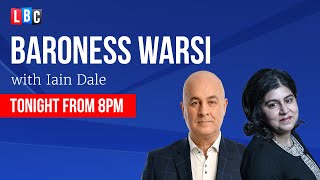 Iain Dale is joined by Baroness Warsi  Watch Again [upl. by Cock895]