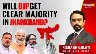 Jharkhand Exit Poll Results  Will BJP Get Clear Majority In Jharkhand  NewsX [upl. by Strauss]