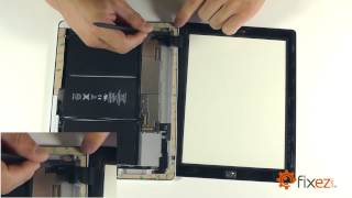 iPad 2 Screen Repair amp Disassemble [upl. by Anyak542]