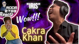 Cakra Khan Reaction quotIrisquot WOW What a Voice 💯 [upl. by Ylen]