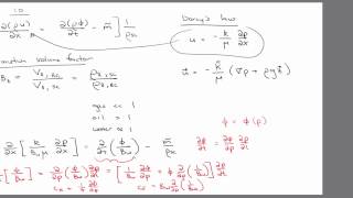 Pressure diffusivity equation [upl. by Lewak]