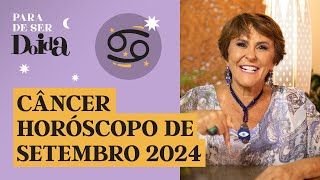 CÂNCER  SETEMBRO de 2024 MÁRCIA FERNANDES faz PREVISÕES para o SIGNO [upl. by Eibrik]