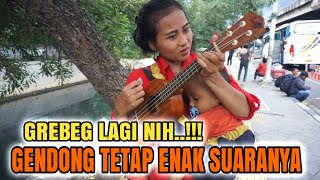 Grebeg Wulan pengamen suara merdu walaupun gendong suara tetap setabilbegini endingnya [upl. by Adiaroz]