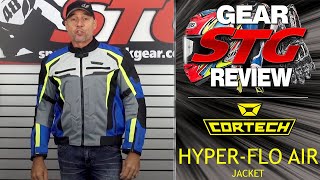 Cortech HyperFlo Air Jacket Review  Sportbike Track Gear [upl. by Arenat]