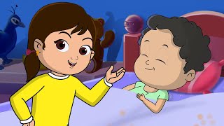 ऊपर पंखा चलता है I Upar Pankha Chalta Hai I Hindi Rhymes For Children [upl. by Oletha]