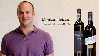 Montepulciano The Full Monte  Wine Selectors [upl. by Erialcyram]