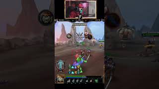 Osiris combeando con Thor es Intratable  Video en mi canal shorts smitegame [upl. by Haneen]