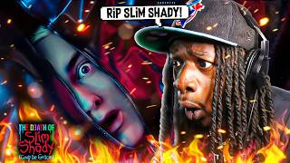 Eminem quotThe Death Of Slim Shadyquot FULL ALBUM REACTION [upl. by Llevrac135]