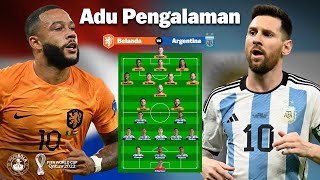 Preview Belanda vs Argentina Momentum Kembali ke Level Terbaik  Piala Dunia 2022 [upl. by Siuqaj]