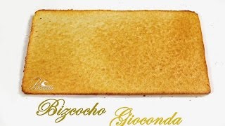 Bizcocho Gioconda para Tarta ópera base de pasteles semifríos [upl. by Pengelly577]