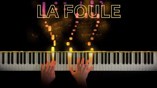 Édith Piaf  La Foule  Piano Cover amp Sheet Music [upl. by Eemla]