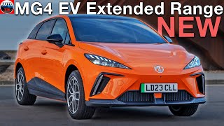 All NEW 2024 MG4 EV Extended Range  FIRST LOOK Specs Prices [upl. by Sirovart]