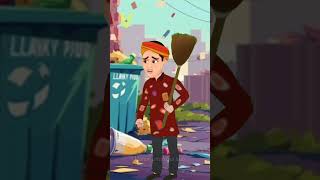 Dekhao bachha khub shorts dekho cartoon animation shortsfeed shorts MakeJokeOf [upl. by Eema]