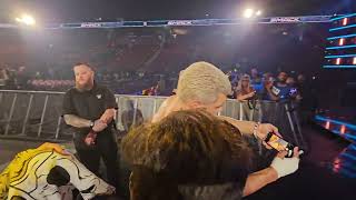 ADRENALINE IN MY SOUL WWE Cody Rhodes Signs autographs and takes pictures after smackdown [upl. by Dymoke949]