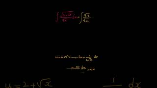 How to Integrate Using USubstitution  U Sub  Integrate sqrt2sqrtxsqrtx dx [upl. by Hansen216]