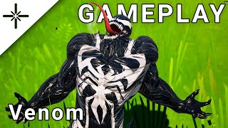 NEW VENOM Fortnite Skin Gameplay with Builtin quotWe are Venomquot Emote amp quotTendril Totequot Back Bling [upl. by Bihas]