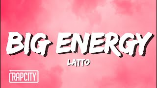 Latto  Big Energy Lyrics [upl. by Aihsit]