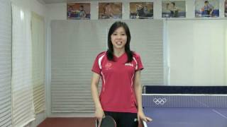 US Womens Table Tennis Champion Ariel Hsing Wishes NBC17s Page Crawford Good Luck [upl. by Mauralia630]